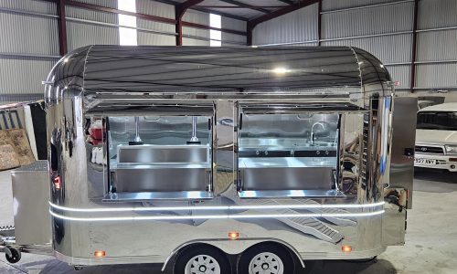 Airstream catering trailer